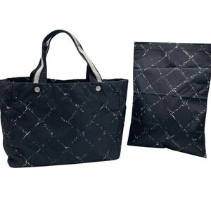 CHANEL Black Tote Bag with Dust Bag